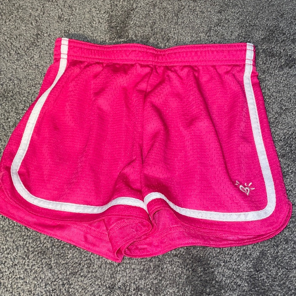 Justice pink shorts